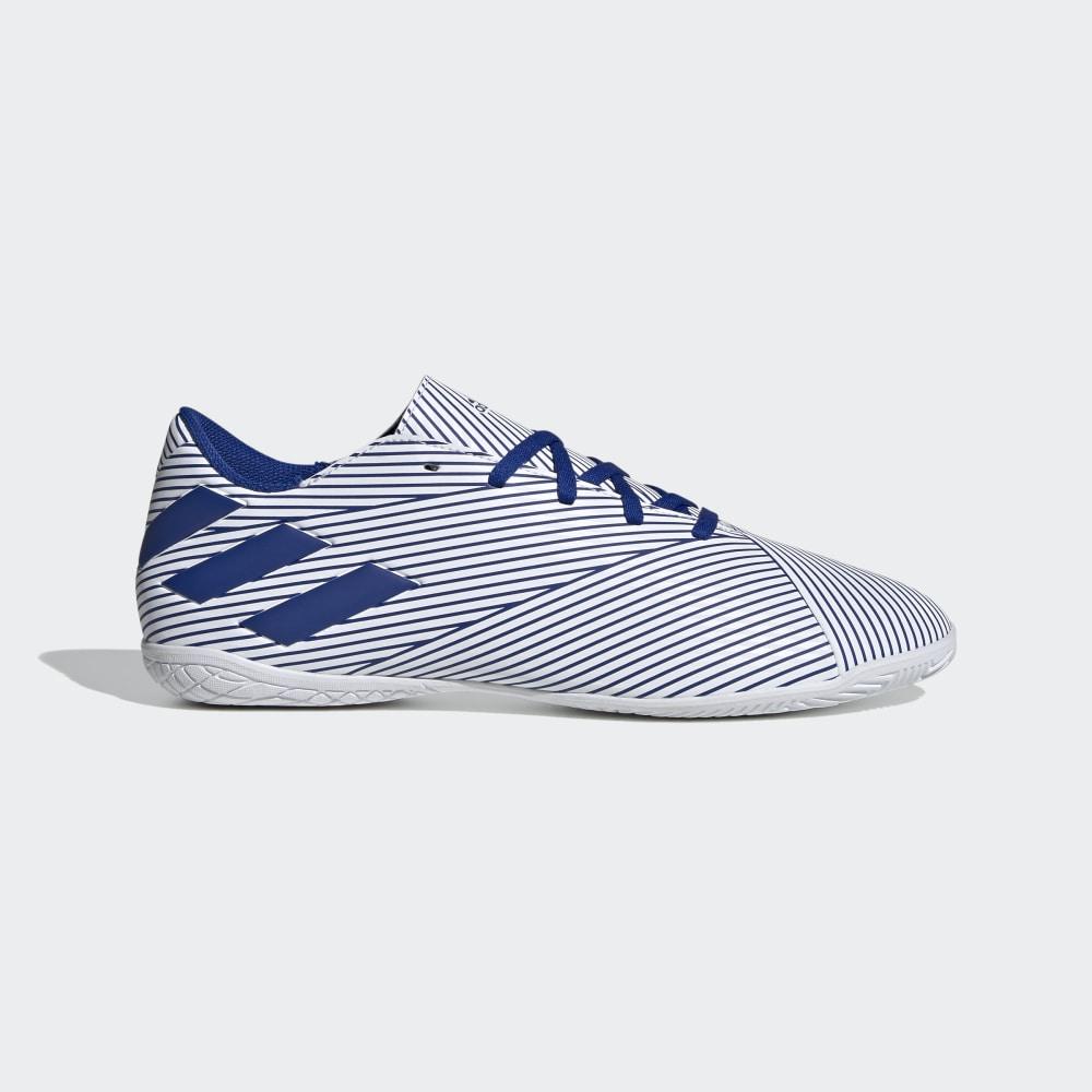 Adidas Men's Nemeziz 19.4 Indoor Football Shoes White/Royal/Black Ireland EF1711